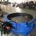 Concentric Double Flange Rubber Lining Butterfly Valve